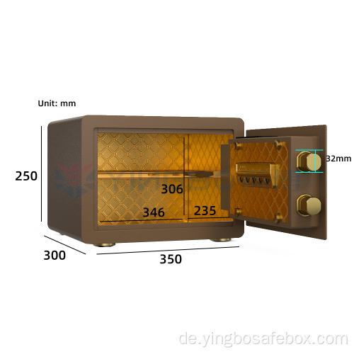 Fingerabdruckzugang zu Hause Safe Box Electronic Digital Safes